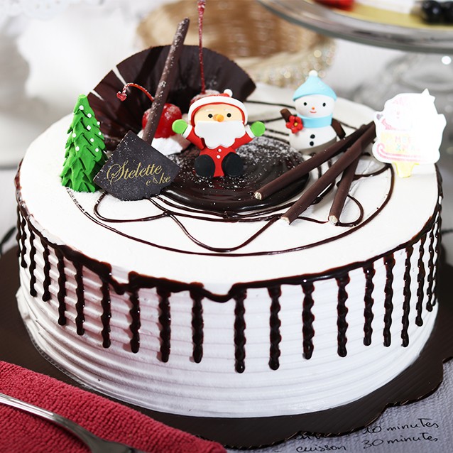 

Kue Natal / Parcel / Christmas Cake ukuran diameter 20cm