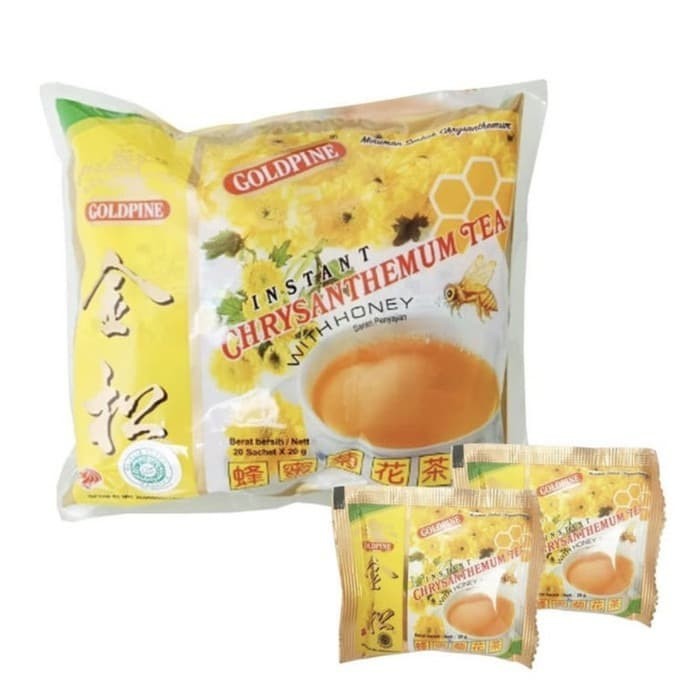 

GOLDPINE instant chrysanthemum tea with honey minuman teh serbuk