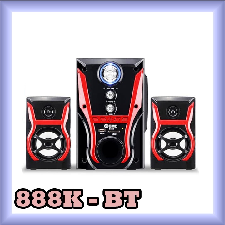 GMC 888K BT / 888L BT SPEAKER MULTIMEDIA SUARA NGEBASS POLL