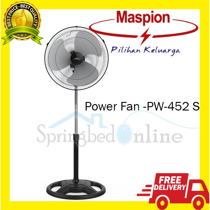 Kipas Angin Maspion-Power Fan PW-452 S