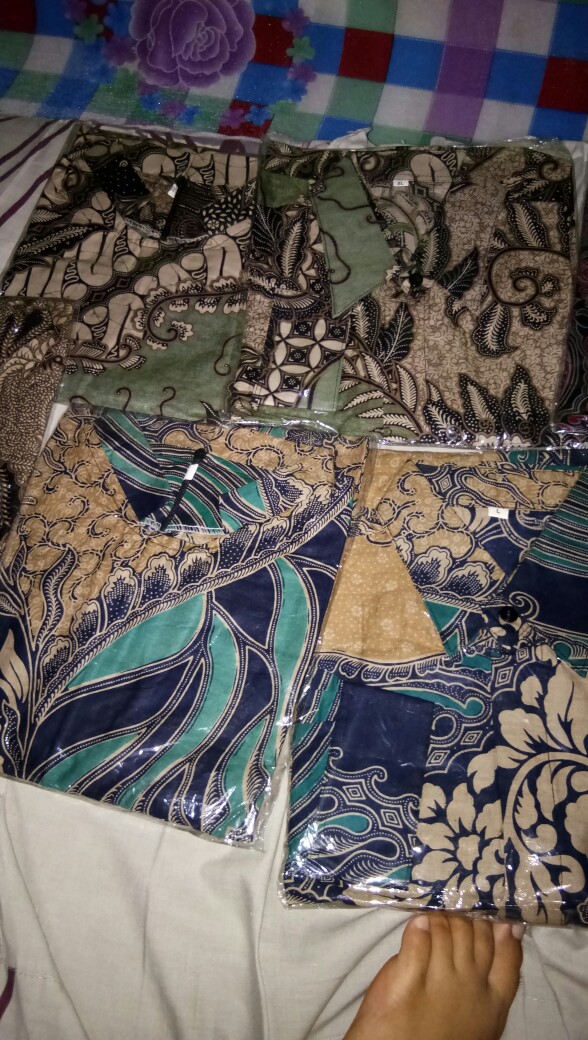 Batik Couple Motif Terbaru Pekalongan Original Zipper M L Xl Xxl Xxxl Bc 010