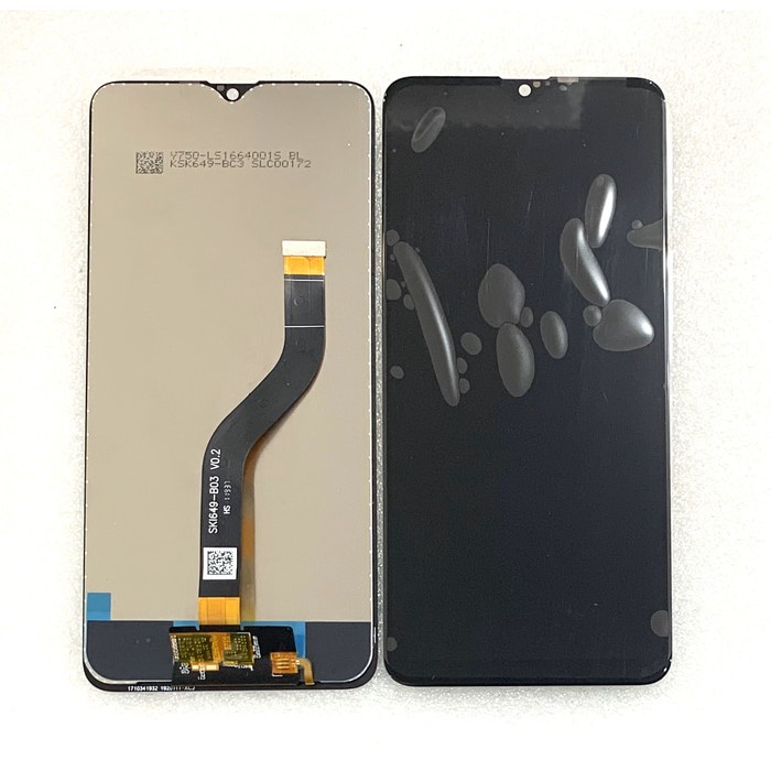 Layar LCD TS Touchscreen Fullset Samsung A20S A207 A207F ORI BLACK