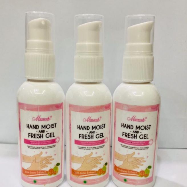 HAND MOIST &amp; FRESH GEL marwah / hand sanitizer marwah 60ml