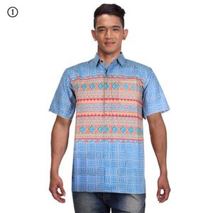 Baju Batik Pria | Kemeja Batik | Hem Batik Anjani Soft - Warna 2