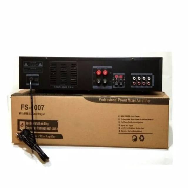 Amplifier/mixer fs-1007 usb