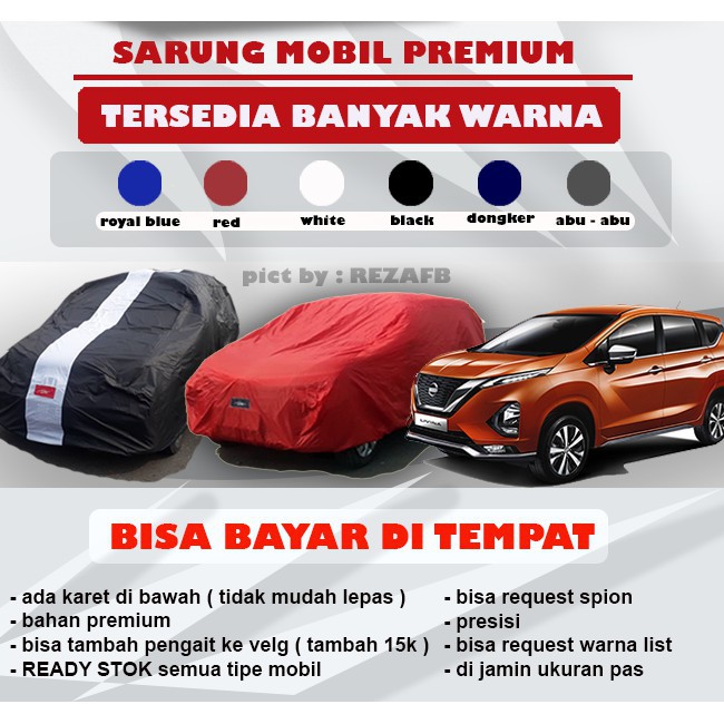 PREMIUM GRAND LIVINA Body Cover / Sarung Mobil Warna Premium Grand Livina