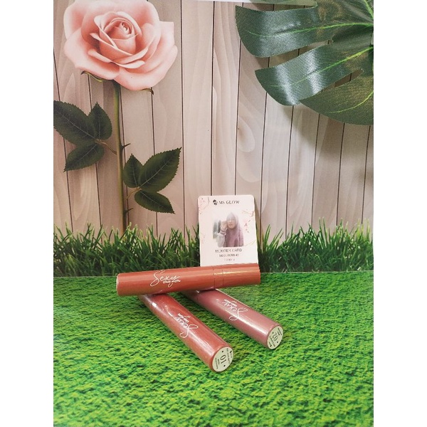 SEXY GLAM MATTE MS GLOW LIPSTIK MS GLOW METTE MURAH ORIGINAL