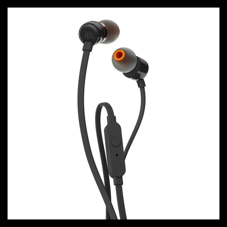 JBL T110 Headphone / Headset / Earphone with Mic - Original - Black PROMO SPECIAL