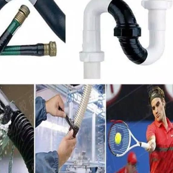 

LAKBAN PENAMBAL BOCOR ANTI AIR KEBOCORAN PIPA SELANG EMBER PLESTER