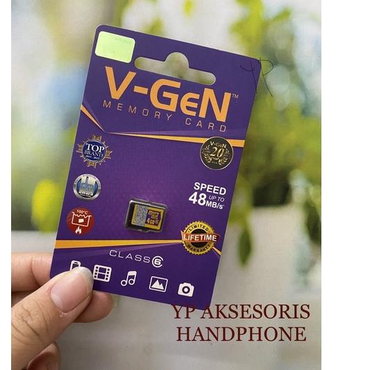 Model Baru Memory Card VGEN MMC Micro SD 48mbps 4GB 8GB 16GB 32GB VGEN Memori HP V-GEN Handphone Eks