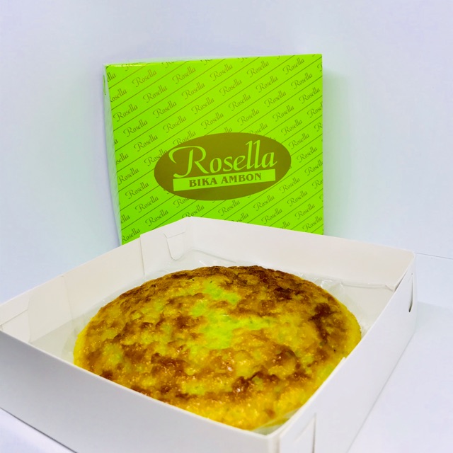 

Bika Ambon Rosella rasa Pandan size kecil