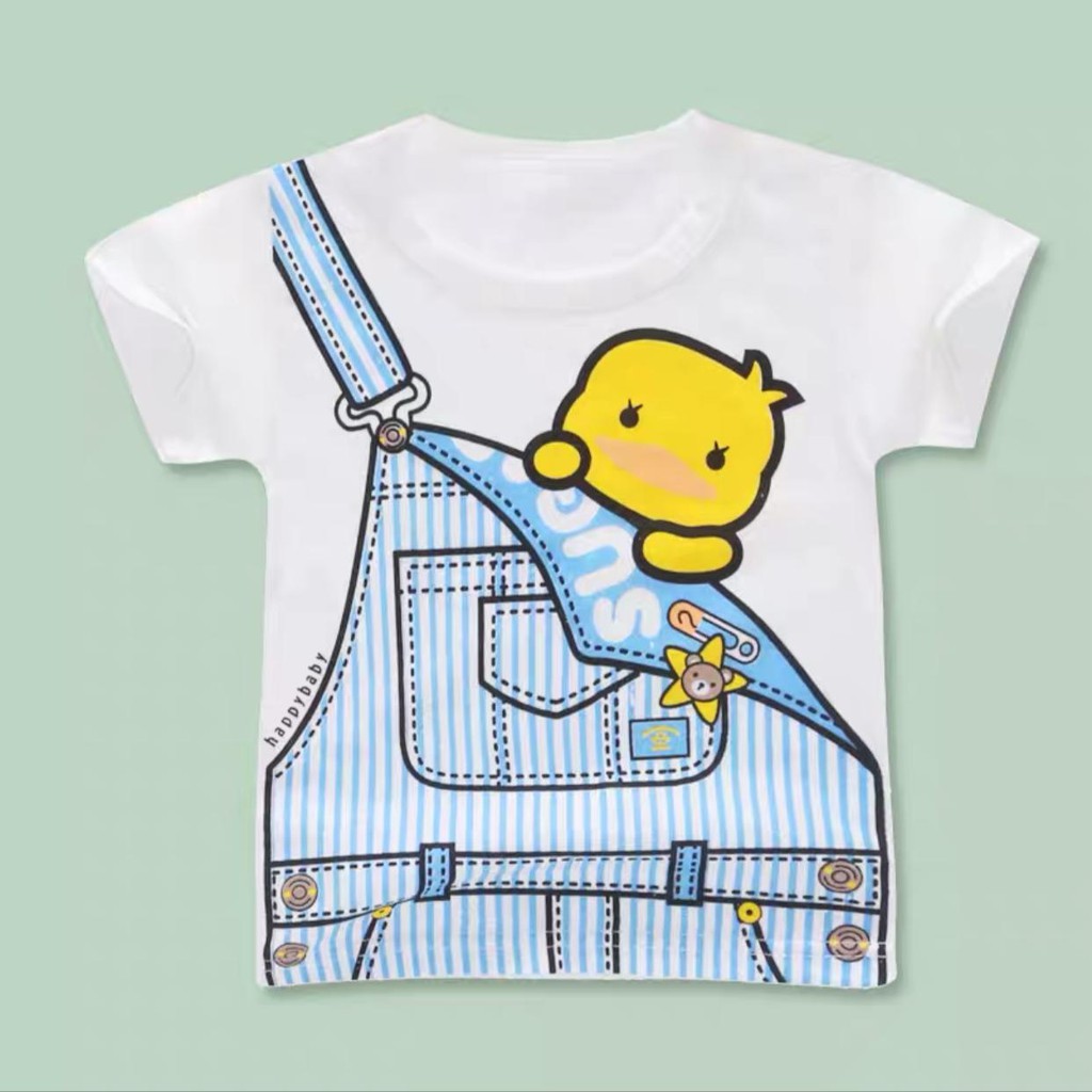 TSHIRT BAYI / BABY BAJU ANAK OVERSIZE TEE MOTIF DUCK