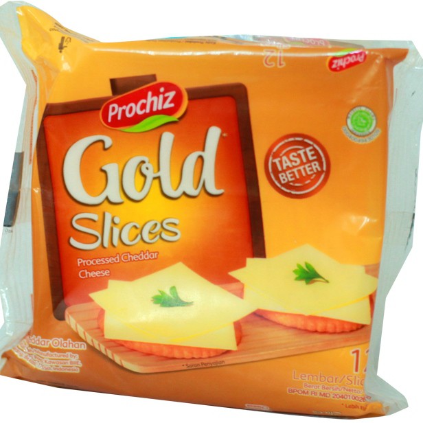 Keju Prochiz Gold Slice isi 12 pcs