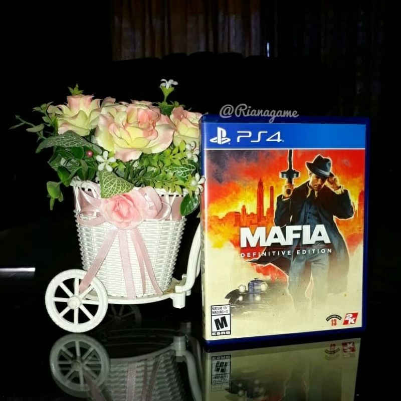 BD PS4 Kaset PS4 Mafia Definitive Edition Game CD PS 4 Bekas Second Original GTA