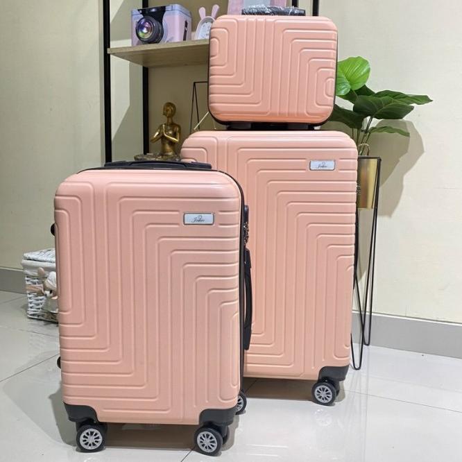 JOSHEE 123 KOPER CABIN 20INCH KOPER BAGASI 24INCH KOPER FIBER TAS