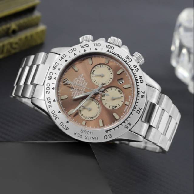 Jam Tangan Pria Rolex Daytona Crono Aktif Super Mewah Dan Elegan - Jam Tangan Rolex Daytona 06