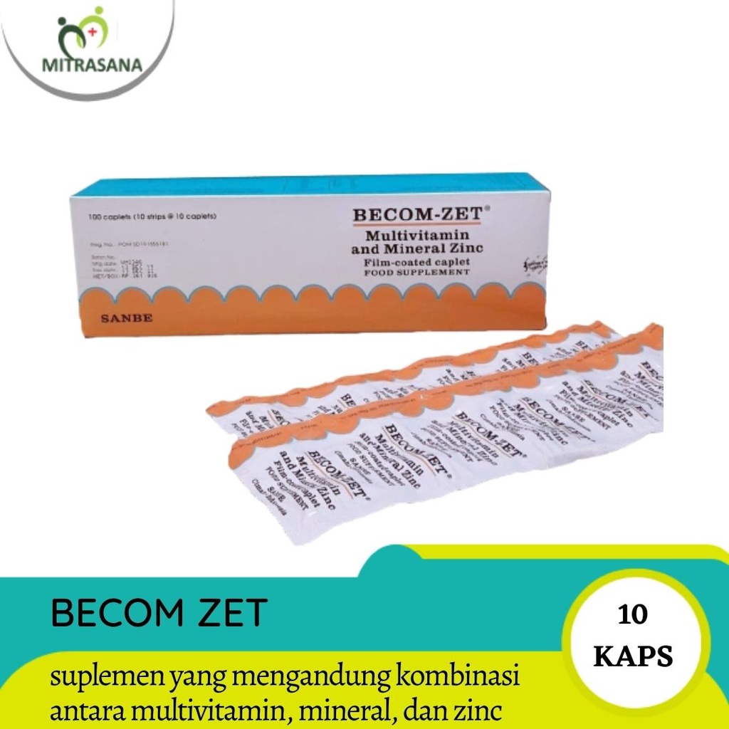Becom Zet Tablet Strip