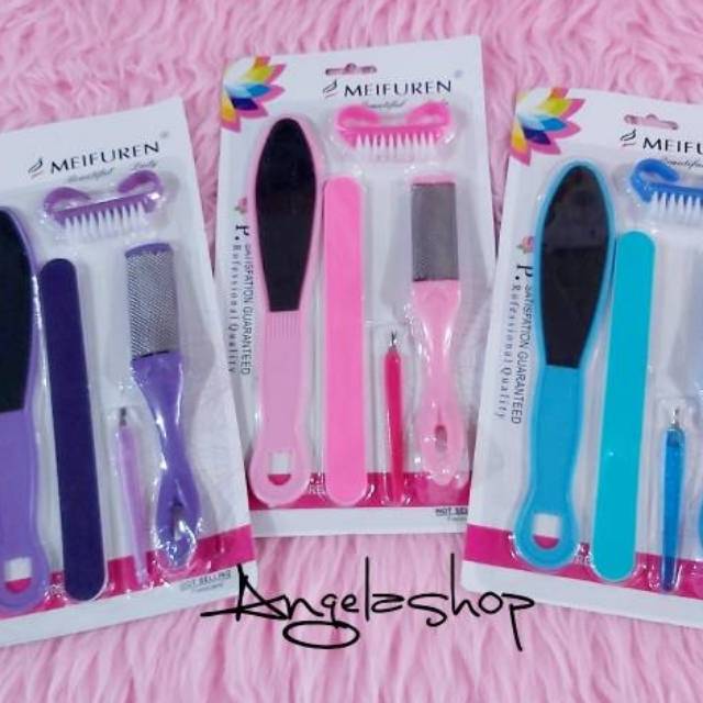 Manicure set Pedicure Meifurent Kikir Kuku Profesional/perawatan  Set Pedicure Premium Quality