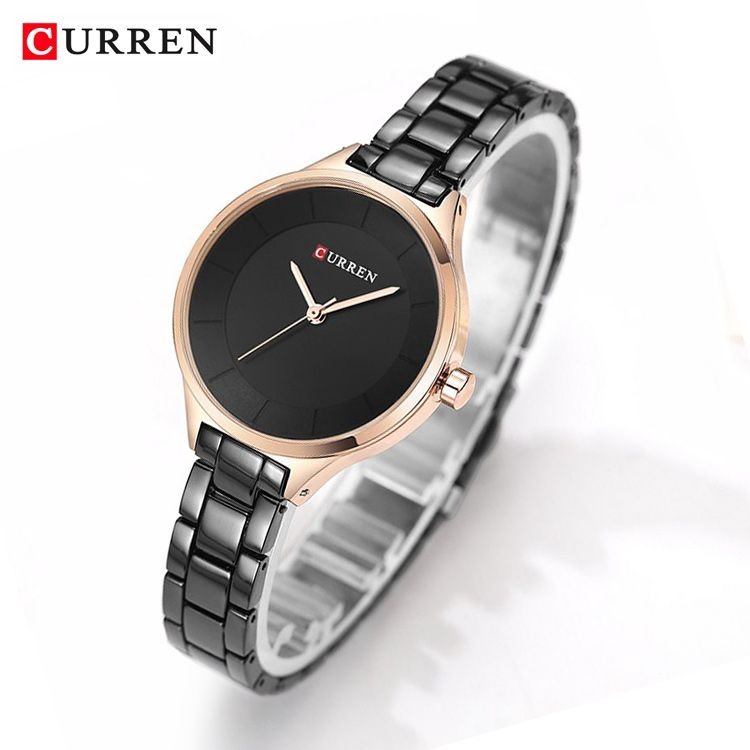 CURREN 9015 Jam Tangan Wanita Analog Stainless Steel WK-SBY