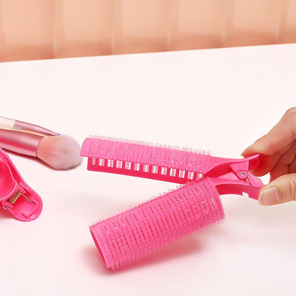 Lanfy Rol Rambut Set 2Pcs Tidur Semalam Pengeriting Rambut Self-adhesive Headband Panjang Medium Rambut Air bangs curling curler