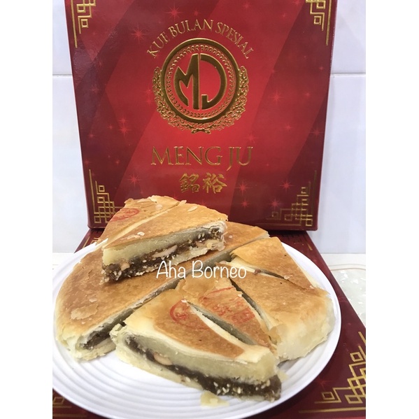 [Bisa Mix] Lapia Mengju & Hong Hak Mooncake Pontianak / La Pia Non Halal Uk.Besar / Kue Bulan Meng J
