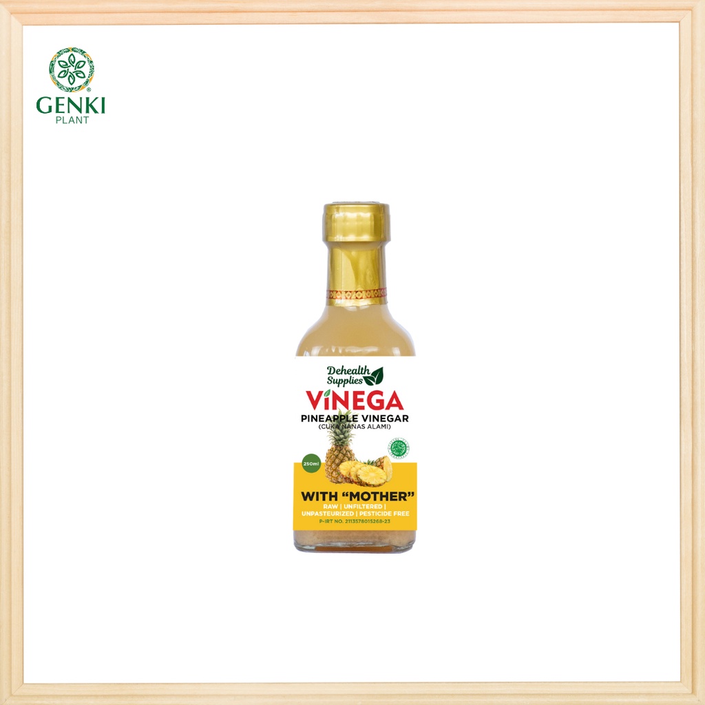 

Finega Pineapple Vinegar (Cuka Nanas) - 250 ml