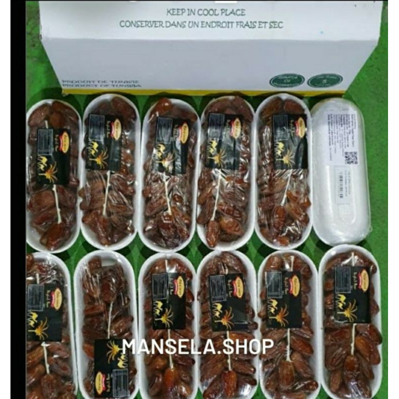 

Kurma Tunisia palm sweet 250 gr x 24 pac. Expired juni 2025