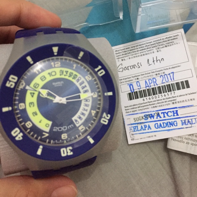 Original Swatch Scuba SUGK100-30