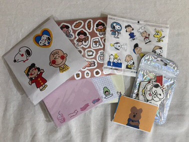 Stiker Pvc Mini Anti Air Motif Kartun Anjing Lucu Untuk Dekorasi Case Handphonekoperalatan Tulis