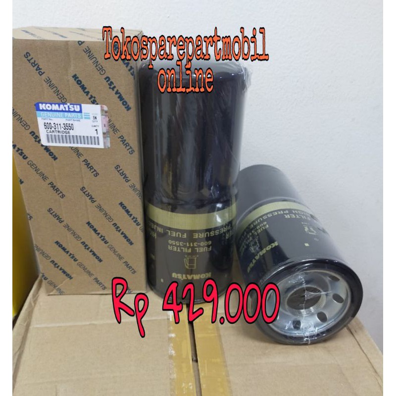 Komatsu pc 2000-8 hd785-7 filter solar fuel 600 311 3550 baldwin bf 7948 donalson p55 3500