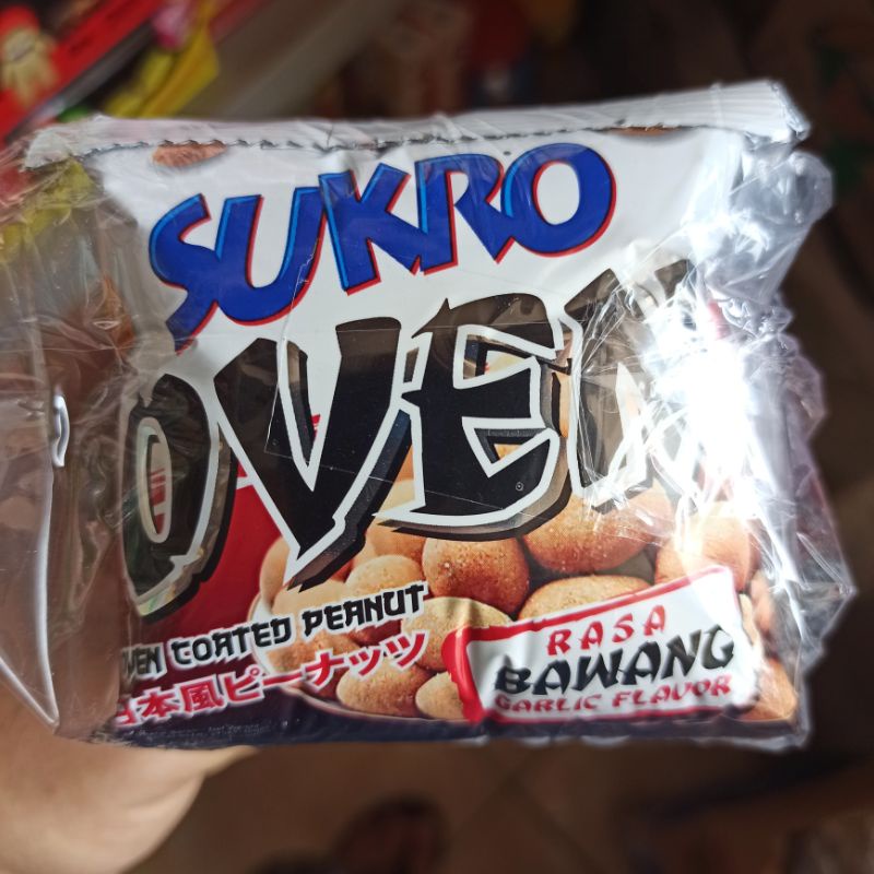 

Kacang Sukro Oven Rasa Ayam Bawang 12 Gram