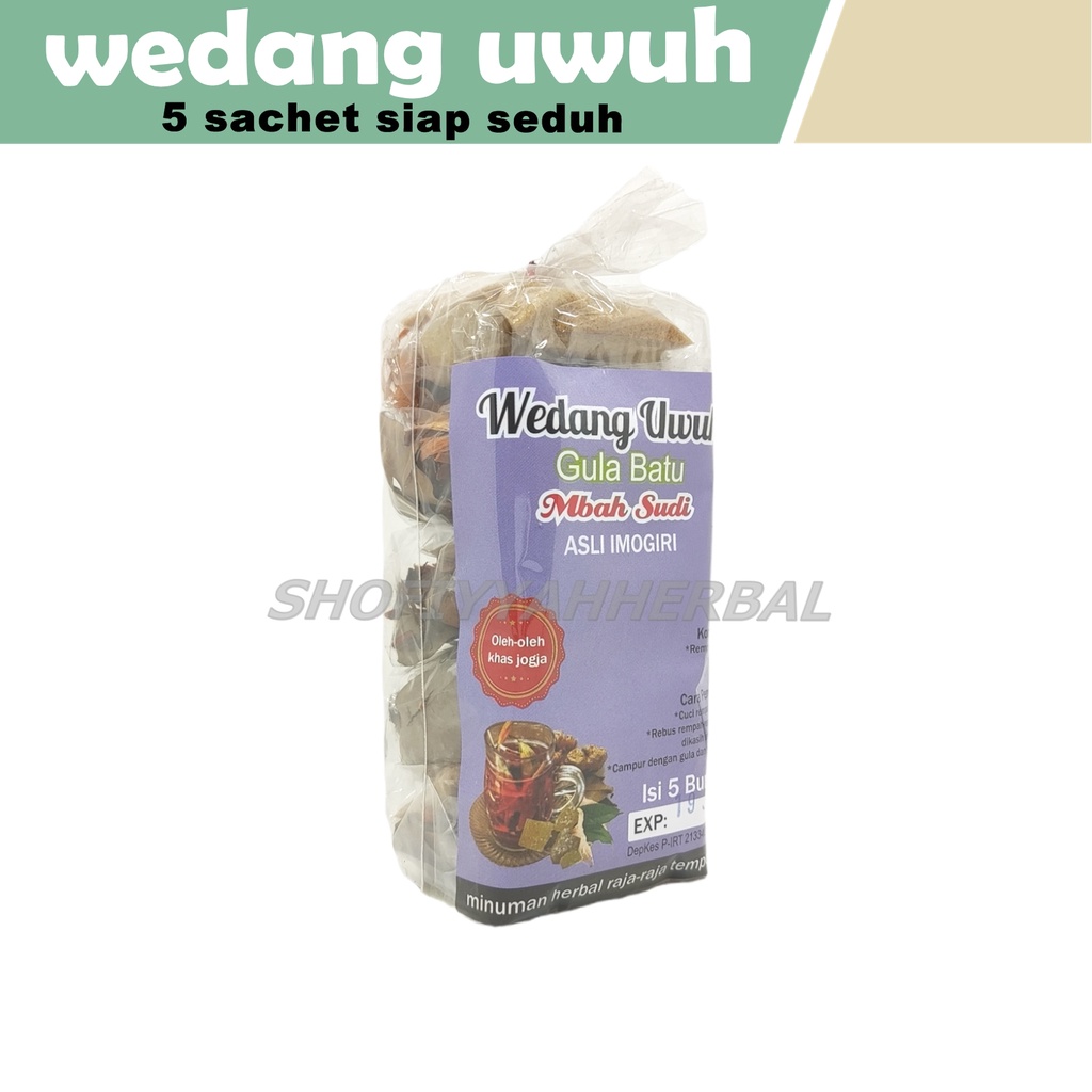 

Wedang Uwuh Gula Batu Asli Imogiri (khusus gosend)