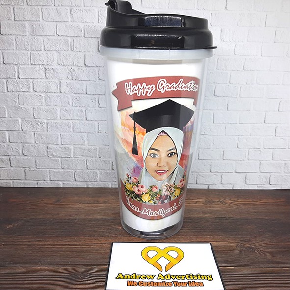 Kado Wisuda / Botol Tumbler Graduation / Hadiah Wisuda