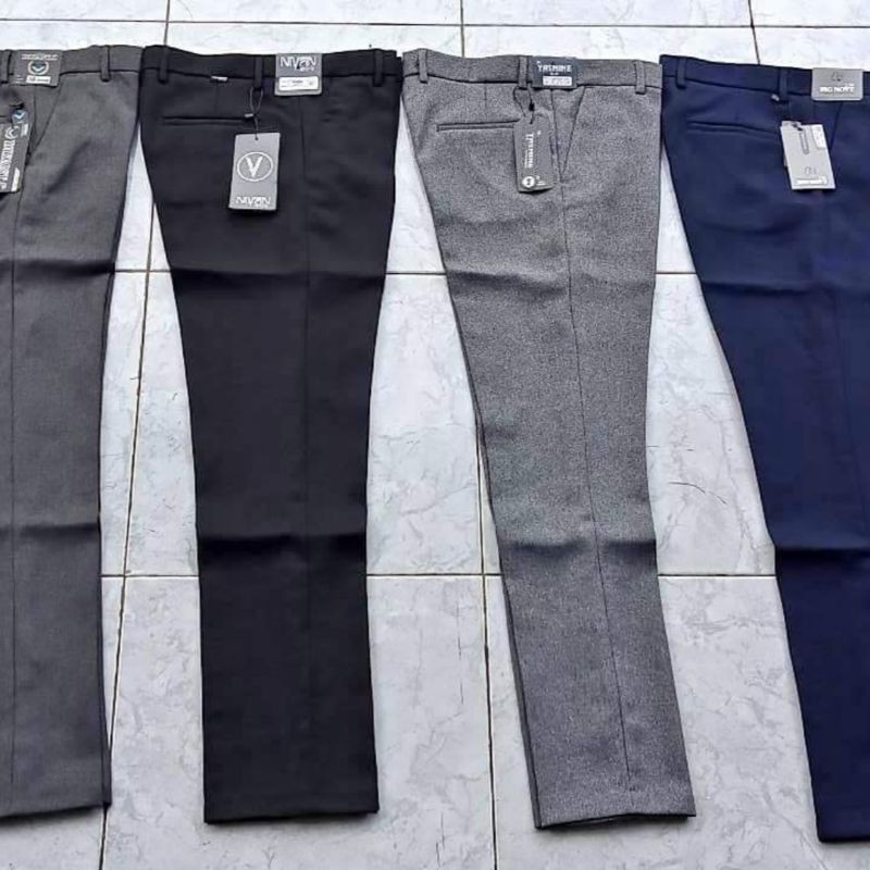 TERMURAH  Celana formal pria slimFit  Celana bahan  celana kantor  PREMIUM