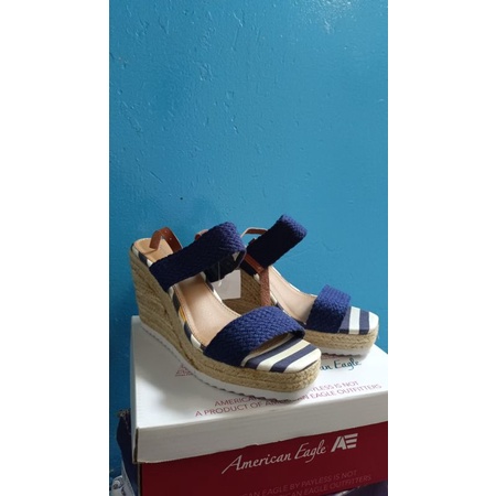 WEDGES WANITA BAY PAYLESS AMERICAN EAGLE SEAPTU SANDAL WEDGES