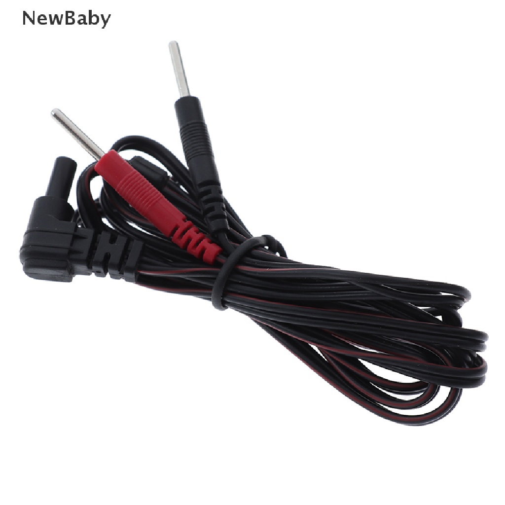 Kabel Konektor Elektroda Standar Pin 2mm Untuk Pijat Bayi