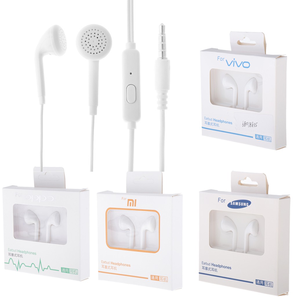 Headset OPPO Handsfree / Earphone OPPO / Earphone Xiaomi MH133 Non Karet