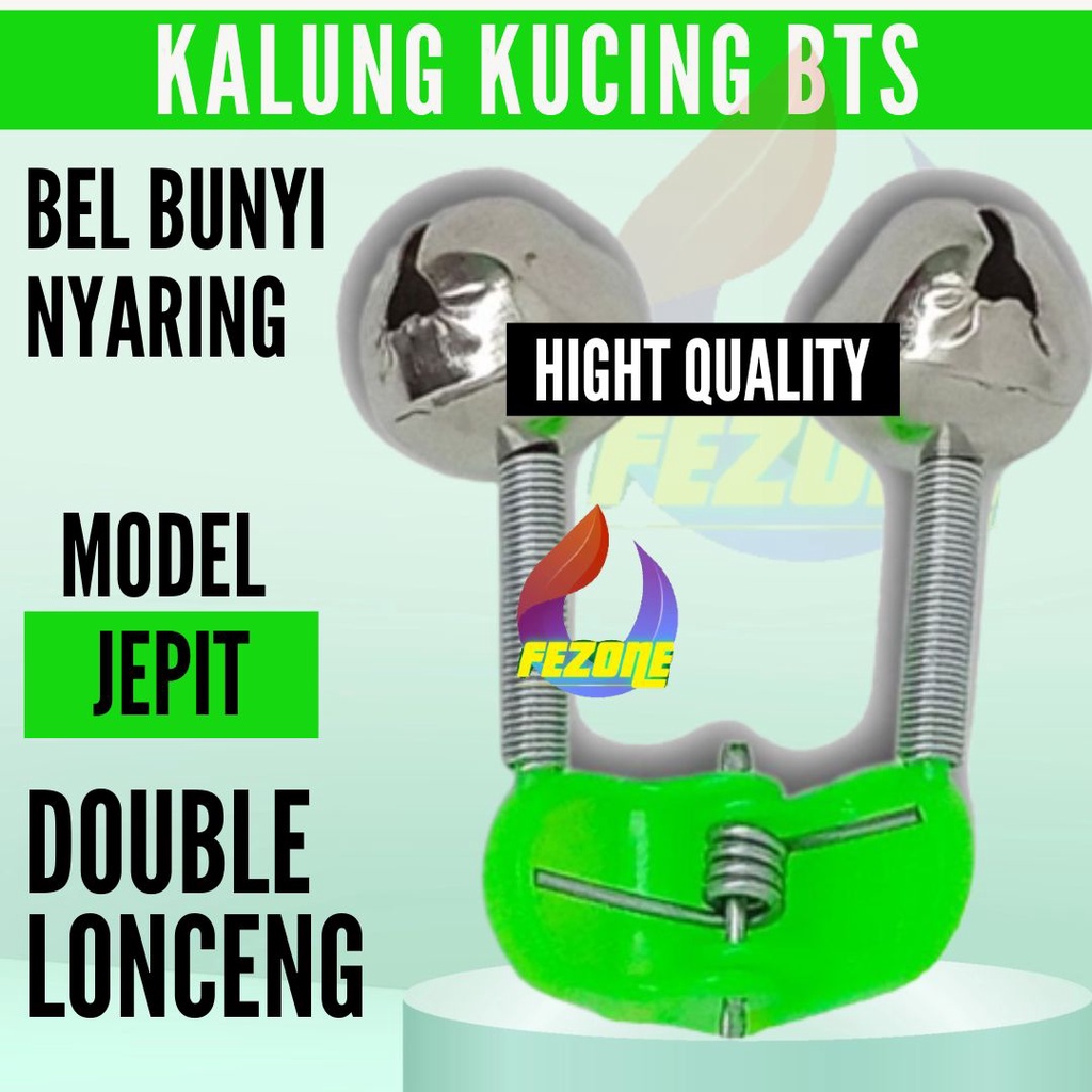 Bel Alarm Joran Model Jepit Double Kerincing Kualitas Import Harga Termurah Best Seller FEZONE