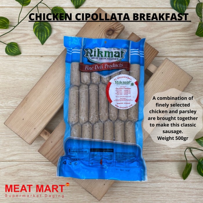 

Halal Nikmat Chicken Cipollata Sausage