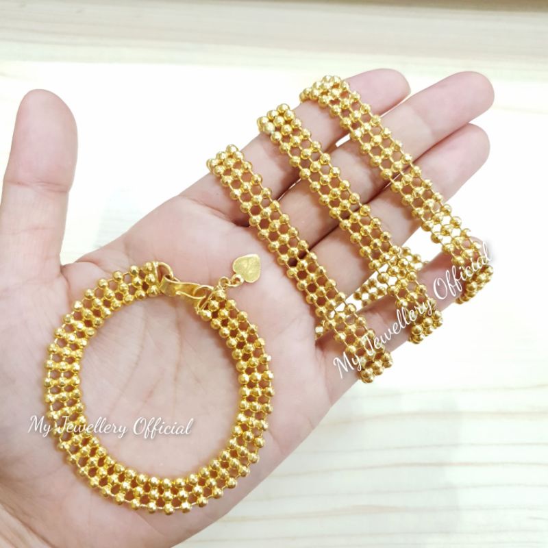 Gelang Replika Emas 24k - Mas Penang