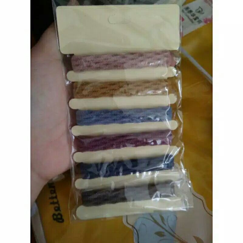 IKAT RAMBUT PELANGI LEMBUT KOREA