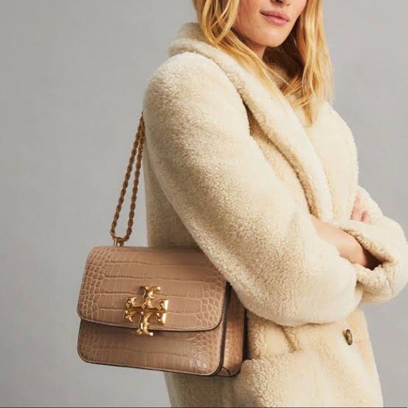 Tory Burch Eleanor Croco Free Box Magnet