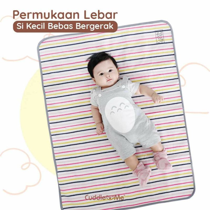 [Motif Lengkap] CuddleMe Dry Pad | Perlak Bayi Lembut | Changing Mat Cuddle Me Drypad | Alas Ompol Bayi | Kado Bayi Newborn