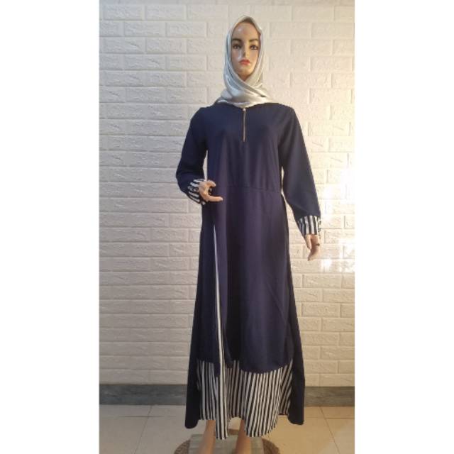 (TERMURAH) Gamis - Biru Navy