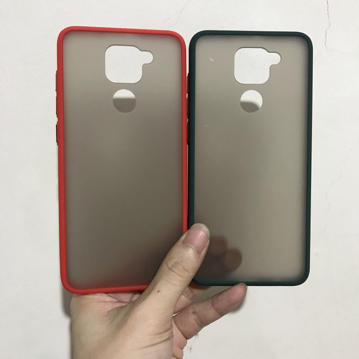 PREMIUM HYBRID CASE BLACK DOVE ANTI PECAH XIAOMI REDMI NOTE 9