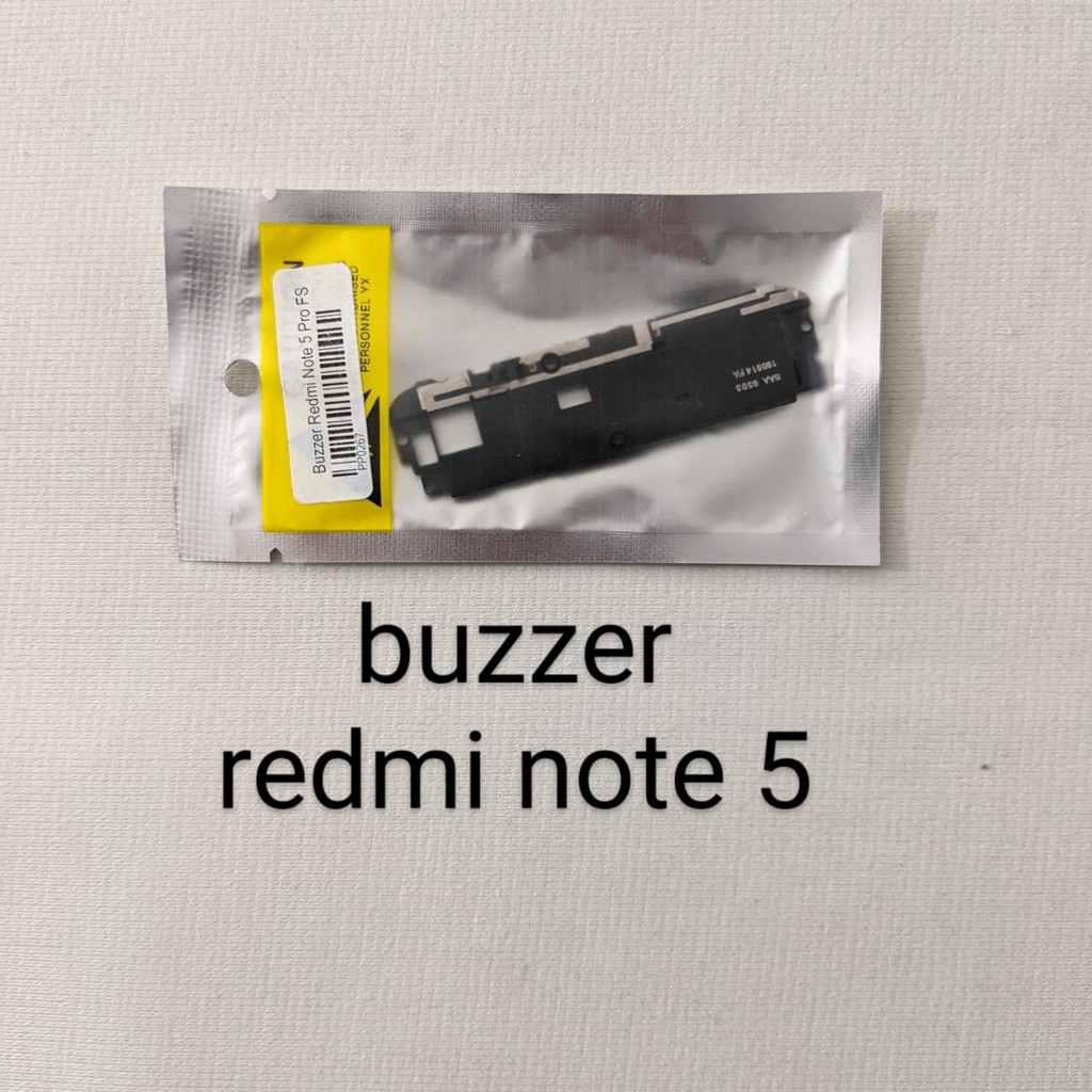 Buzzer Redmi Note 5 - Redmi Note 5 PRO