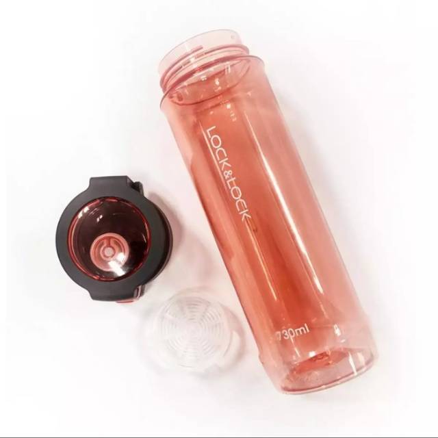 Botol Minum Lock n Lock One Touch Handle Bisfree 730ml infused water bottle / botol murah Lock&amp;Lock HLC955