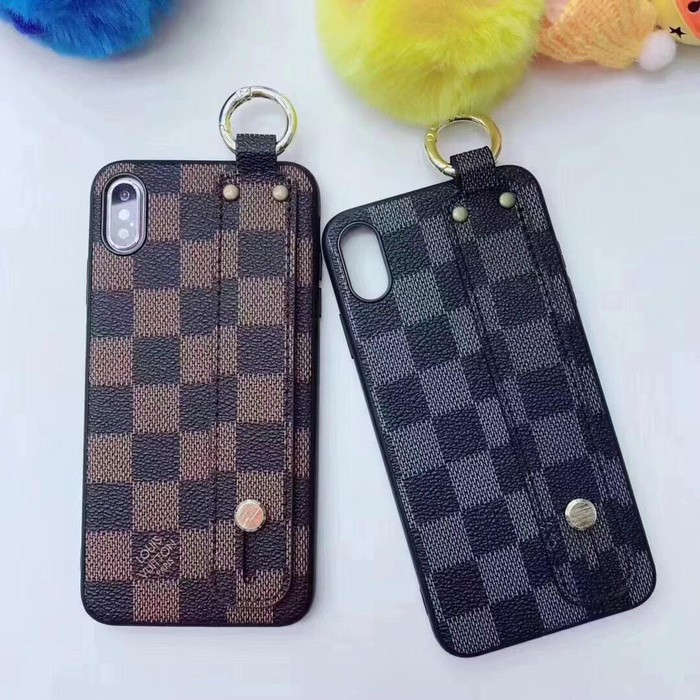 Case leather with grip gantungan brand gucci lv for samsung note 8