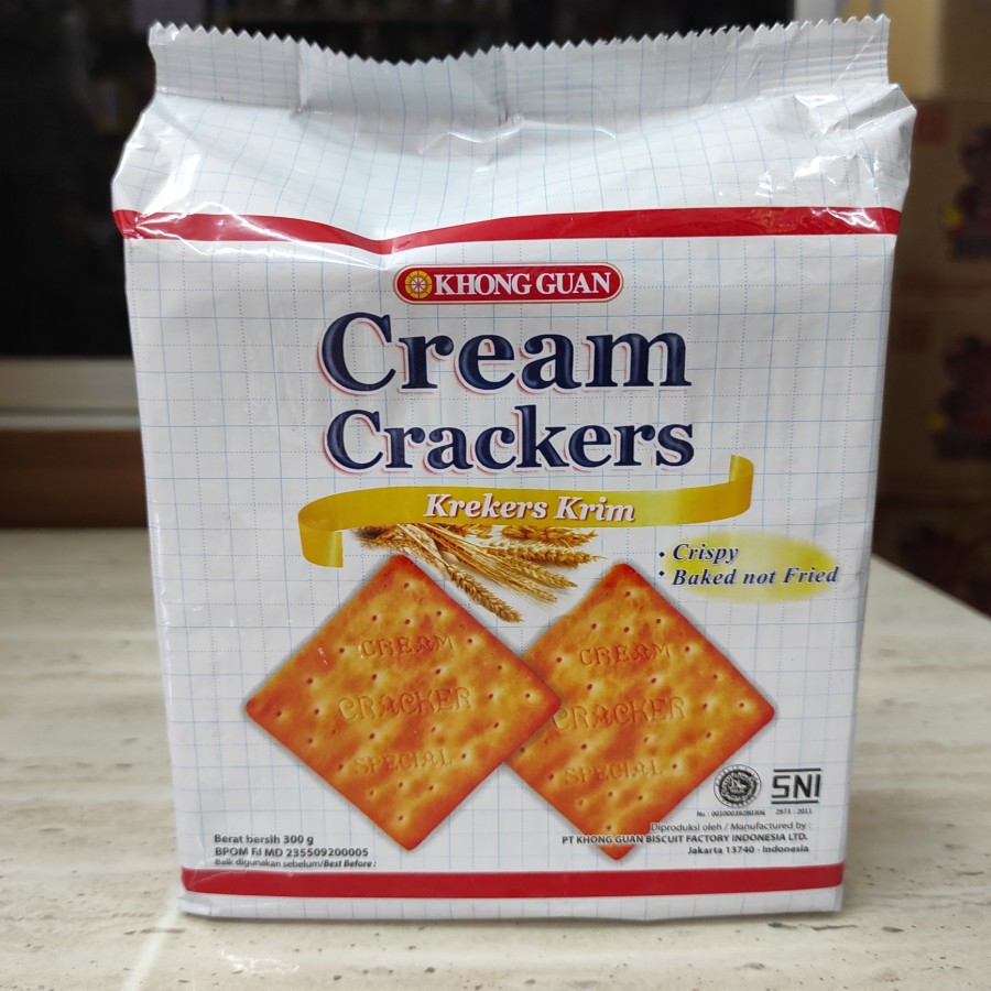 

Khong Guan Cream Crackers 300 gram