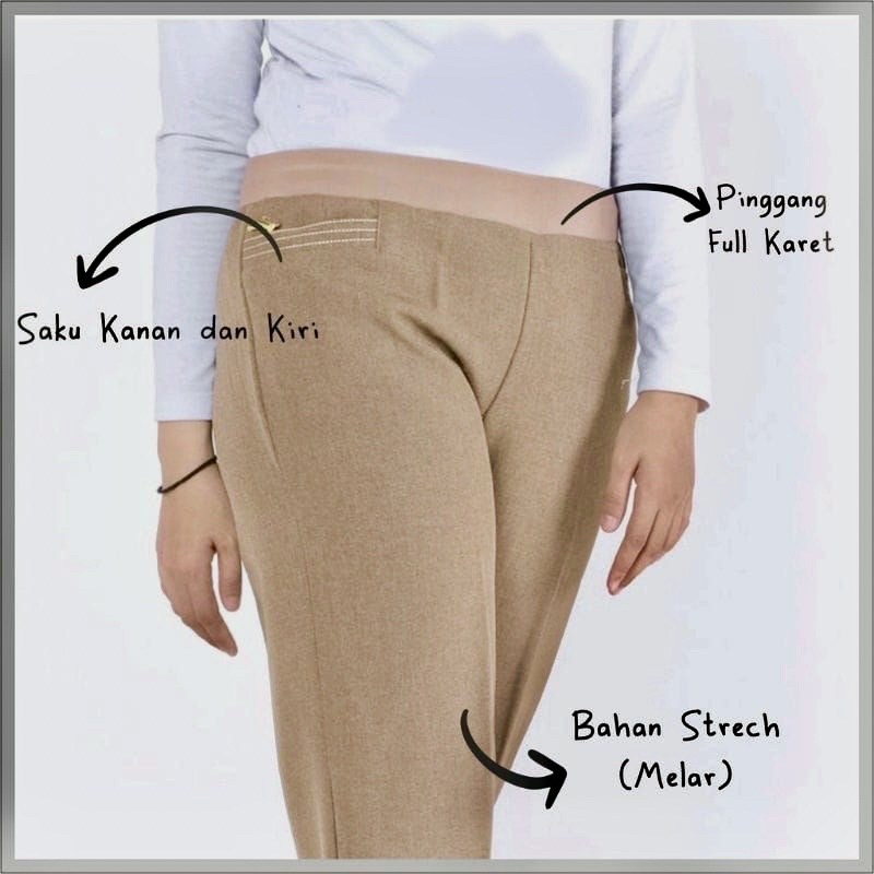 OFFICE PANT / CELANA KERJA WANITA/ CELANA KERJA PREMIUM